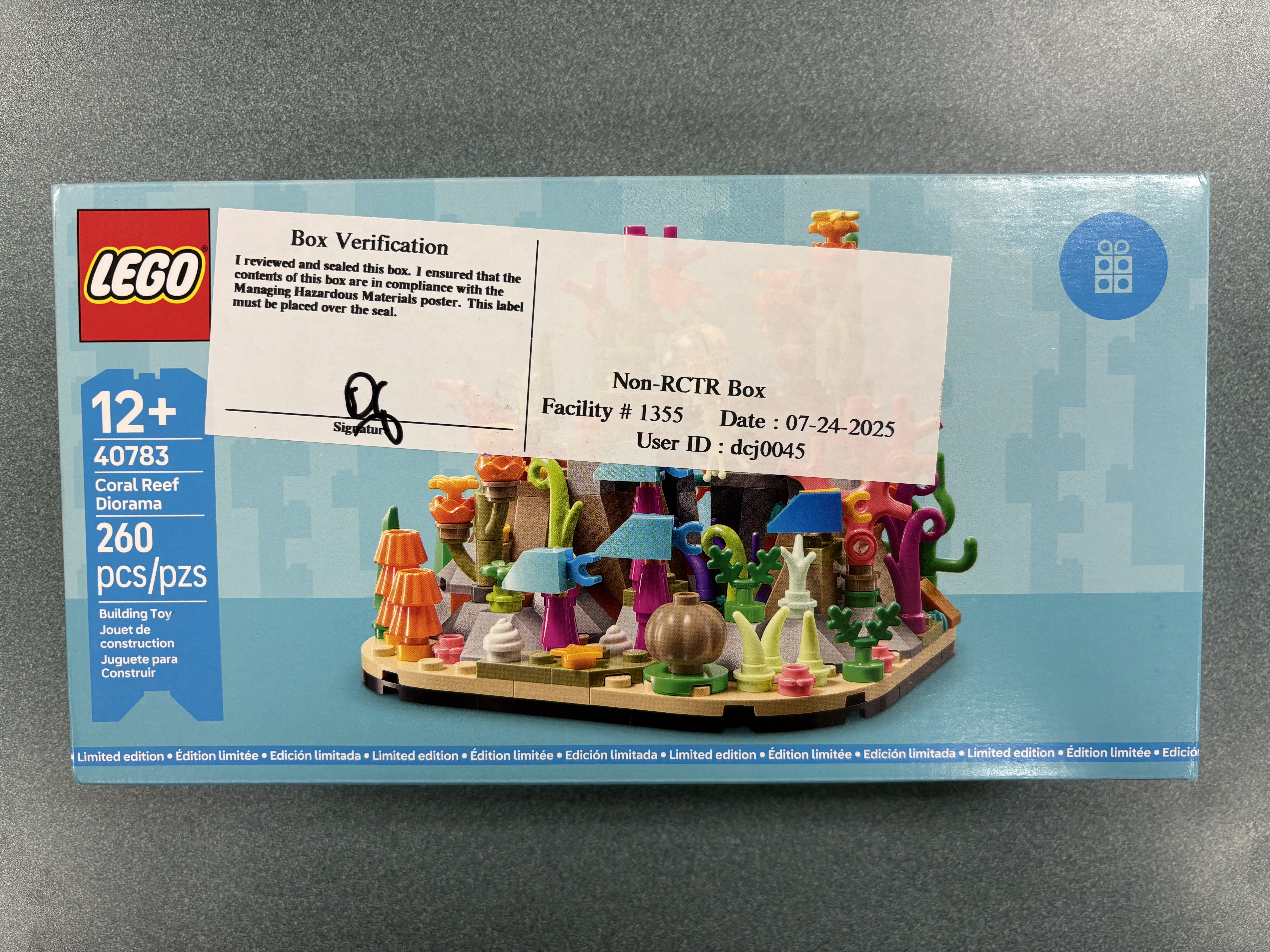 Lego Coral Reef Diorama