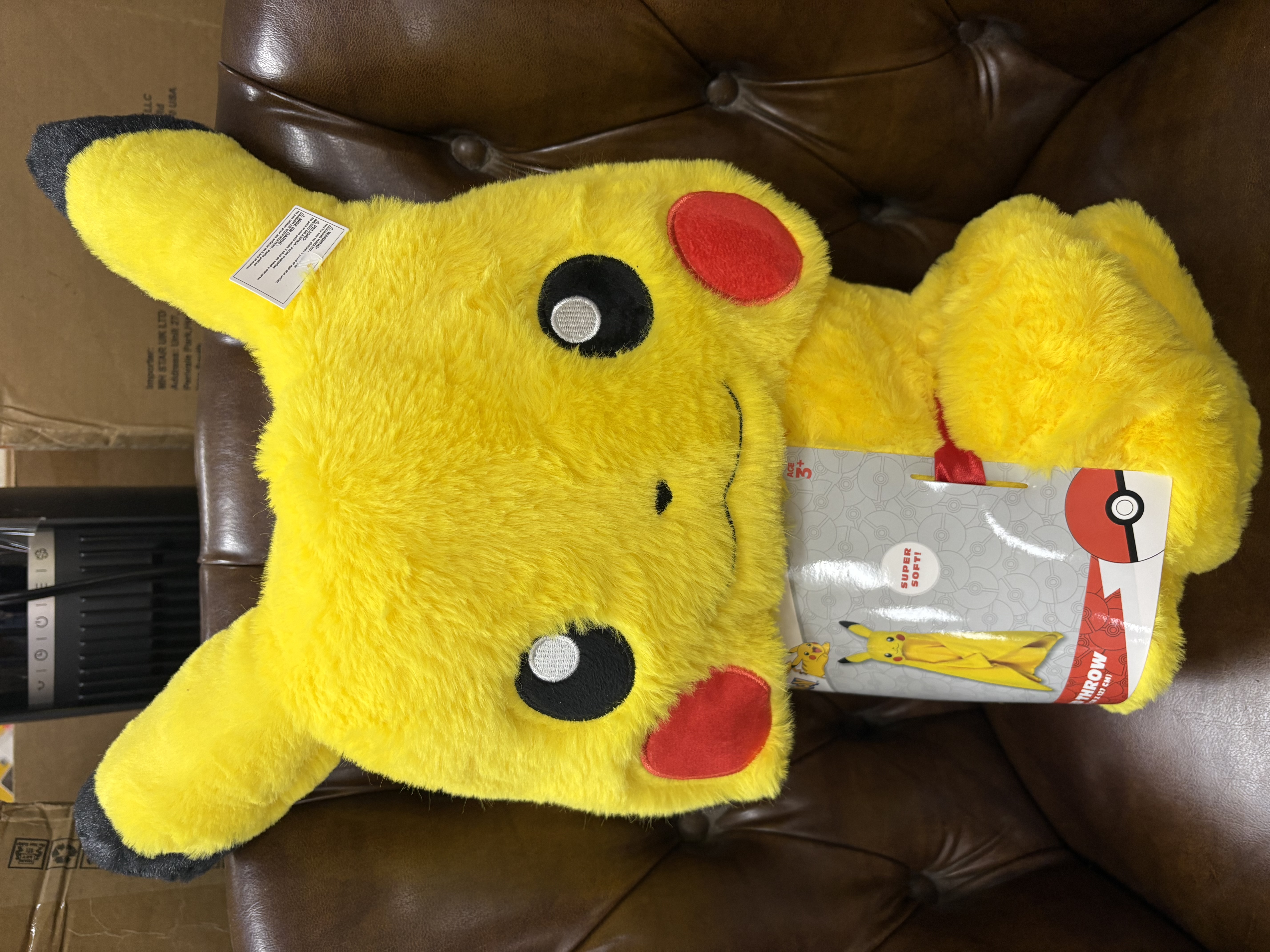 Pikachu Throw Blanket