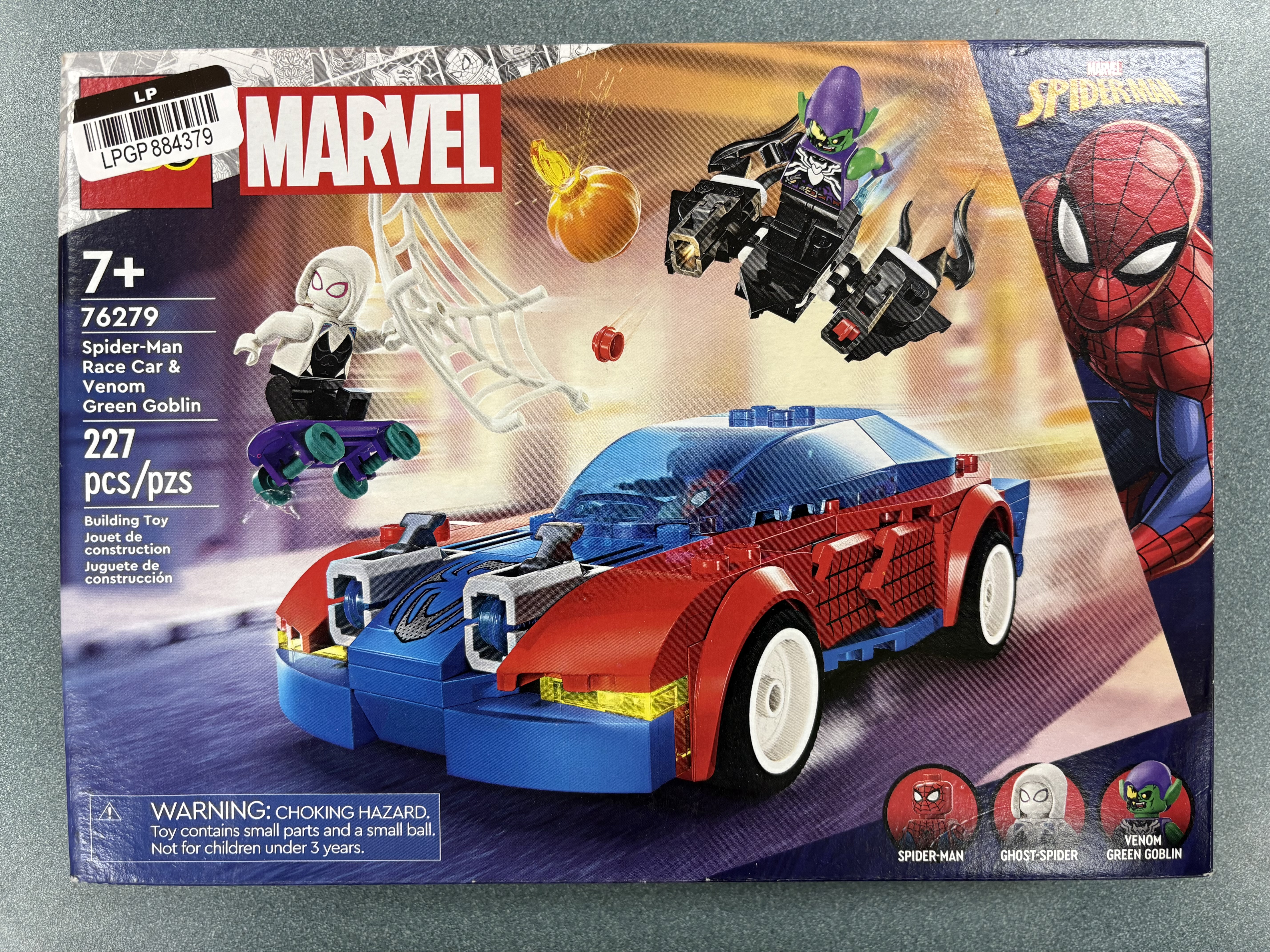 Lego Marvel Spider-Man Race Car